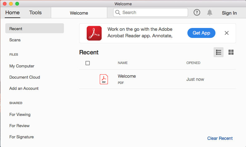 Adobe Reader For Mac Os X Free Download
